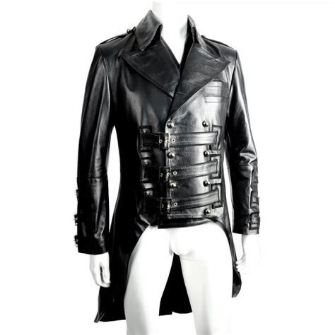 Stylish Leather Tailcoat: The Ultimate Fashion Statement